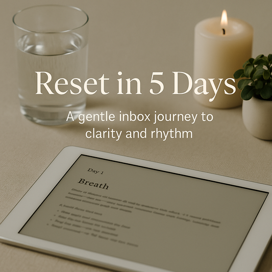 Reset in Five: A Gentle Journey to Realignment