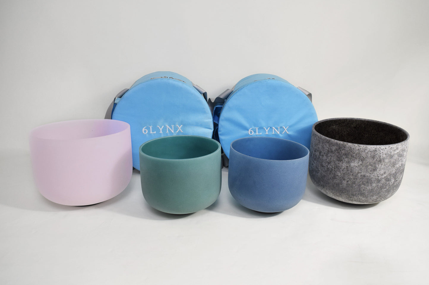 Crystal Singing Bowl Set - New Solfeggio Frequency Miracle Healing - Multi Crystal Imbued Alchemy Bowl Set