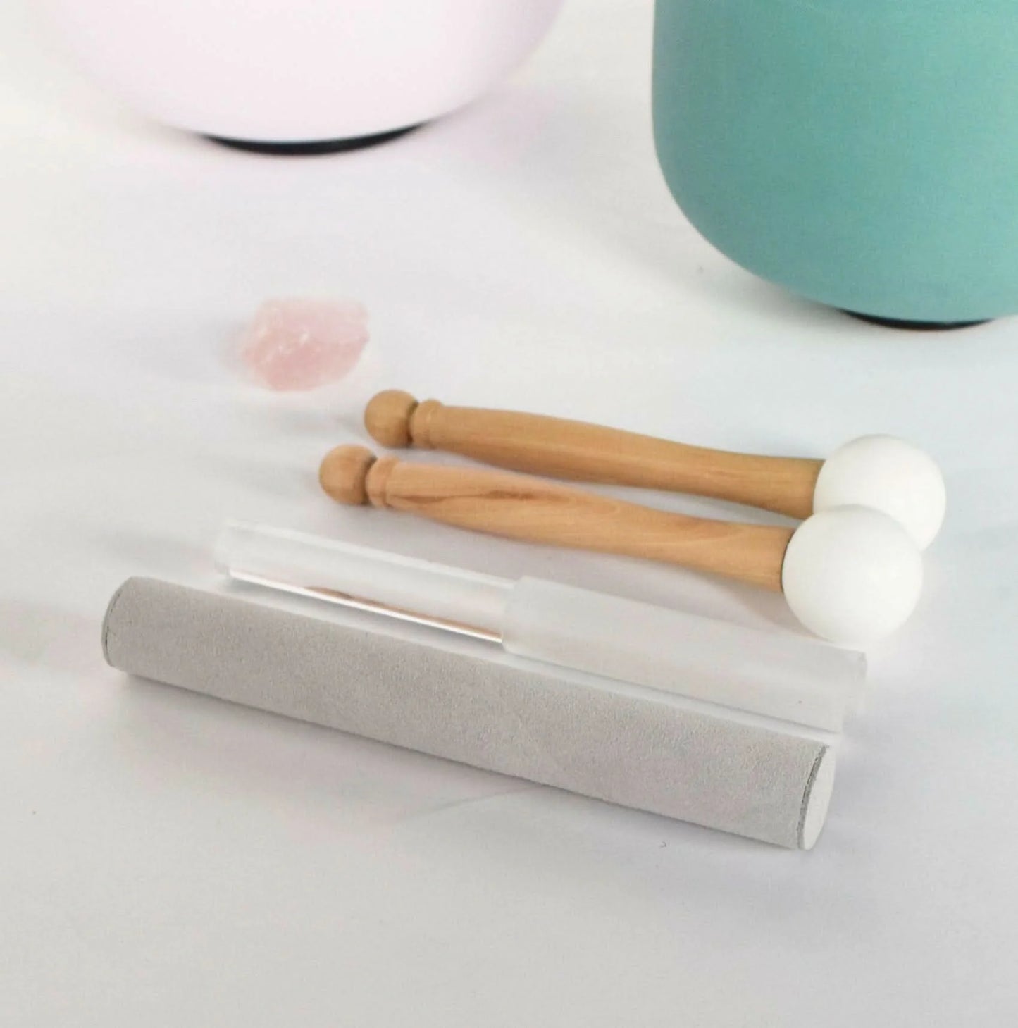 Crystal Singing Bowl Set - New Solfeggio Frequency Miracle Healing - Multi Crystal Imbued Alchemy Bowl Set