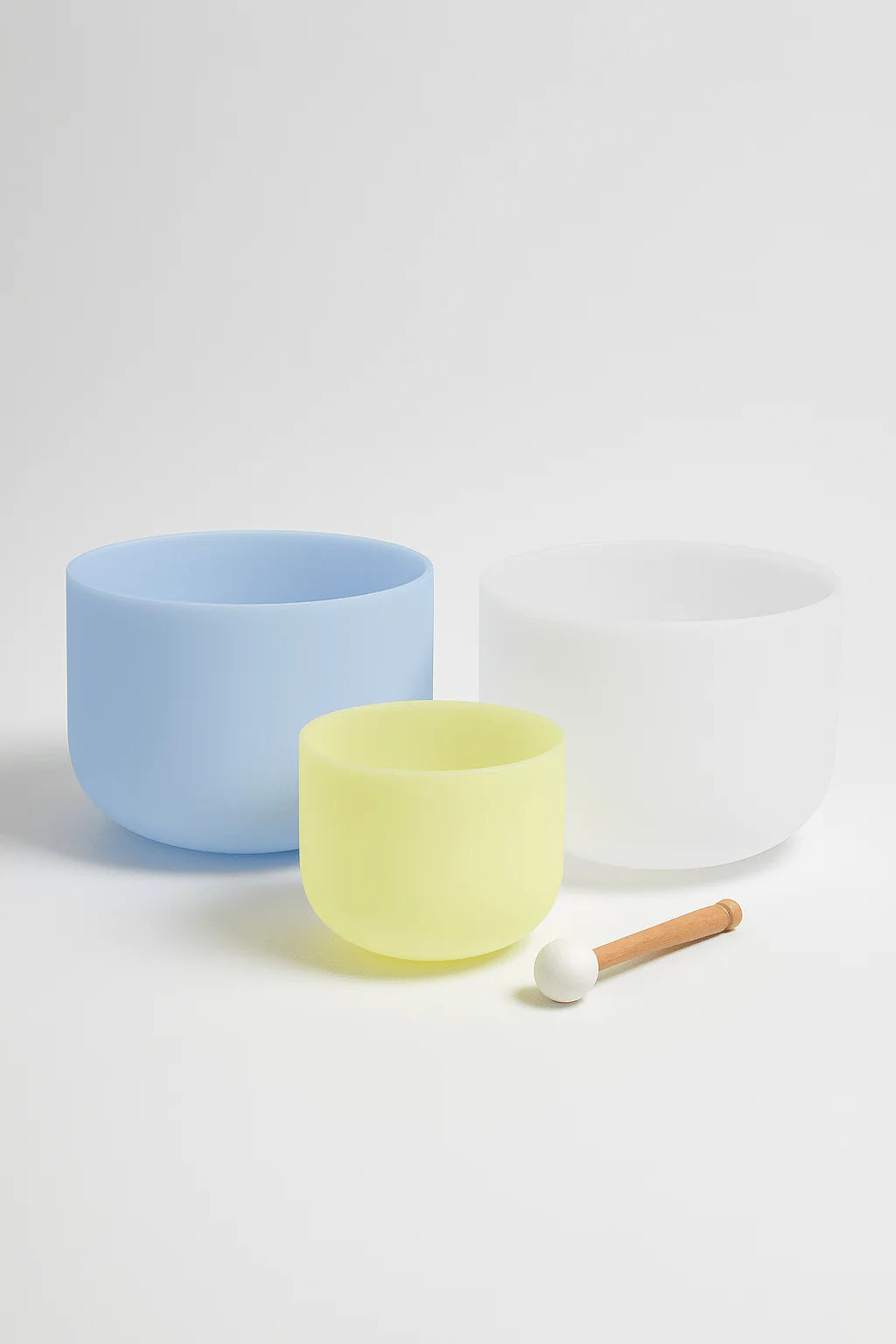 Crystal Singing Bowl Set - New Solfeggio Frequency Miracle Healing - Multi Crystal Imbued Alchemy Bowl Set