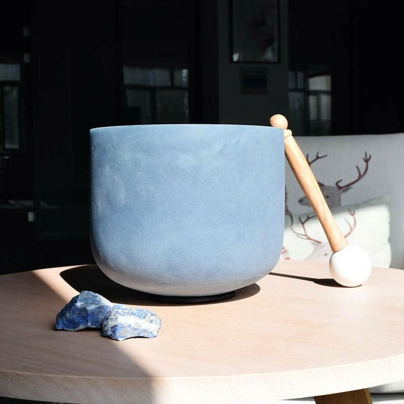 Crystal Singing Bowl Set - New Solfeggio Frequency Miracle Healing - Multi Crystal Imbued Alchemy Bowl Set