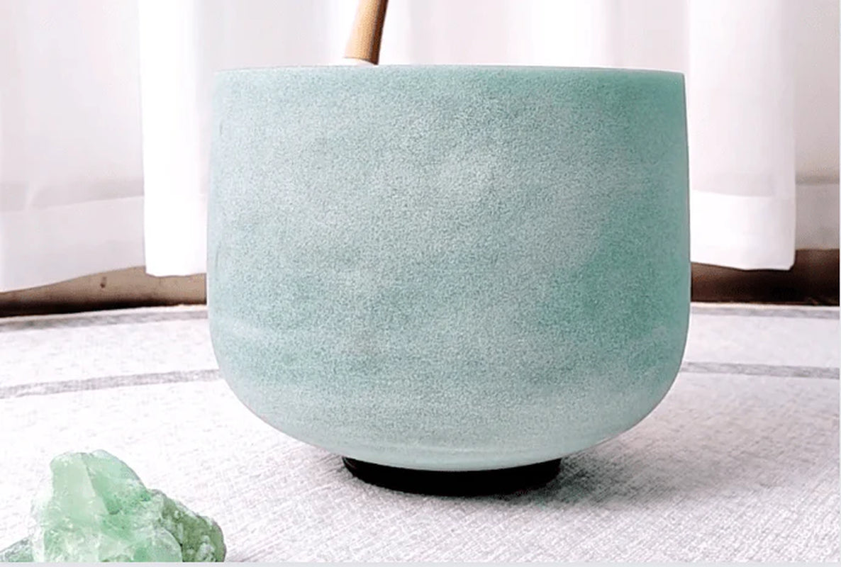 Crystal Singing Bowl Set - New Solfeggio Frequency Miracle Healing - Multi Crystal Imbued Alchemy Bowl Set